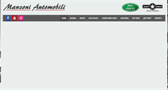 Desktop Screenshot of manzoniautomobili.it